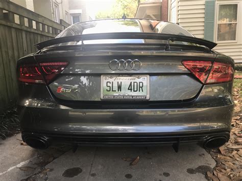 Personalized plate arrived! : r/Audi