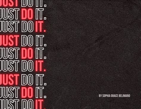 Nike: "Just Do It" Campaign on Behance