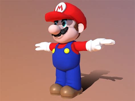 Free Super Mario Bros Toad-Mario-Bros FBX Models for Download | TurboSquid