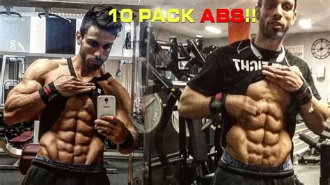 6-Pack abs? This guy has 10-pack!!! - YouTube