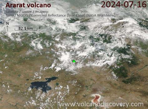 Latest Satellite Images of Ararat Volcano | VolcanoDiscovery