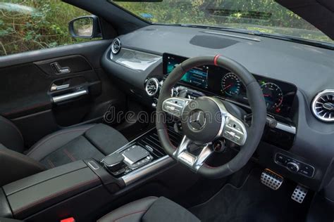 Mercedes-AMG GLA 45 2022 Interior Editorial Photography - Image of ...