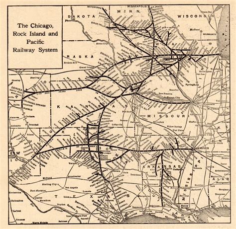 Rock Island Railroad Map - Downtown Albany New York Map