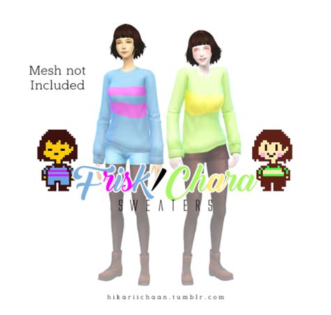 Frisk / Chara undertale cc the sims 4 Sims 4 Cas, Sims Cc, Sims 4 Add ...