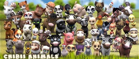 Characters :: Cartoon characters :: Chibii animals