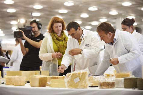 Trying some of the tastiest cheese at the World Cheese Awards at Olympia West. | In this moment ...