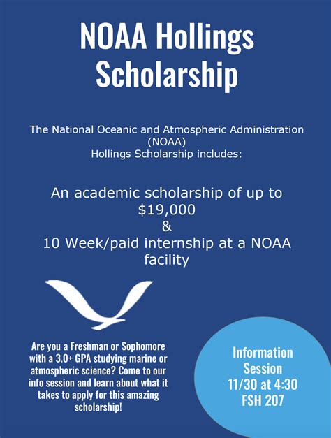 NOAA Hollings Scholarship info session