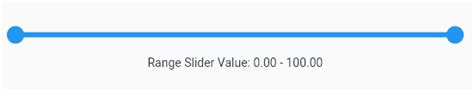 Slider and RangeSlider Widget in Flutter