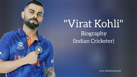 Virat Kohli biography in english (Indian cricketer) - Study By Mind