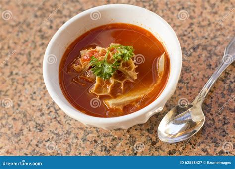 Tripe Trippa Alla Roma Stock Photo - Image: 62558427