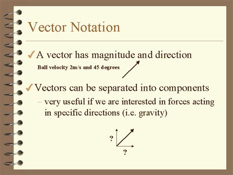 Vector Notation