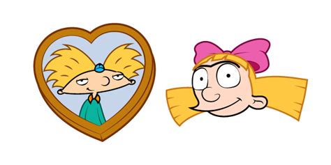 Helga always teases Arnold, although she secretly has a crush on him ...