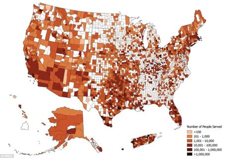 Map Shows States With Most Contaminated Water (Photo)