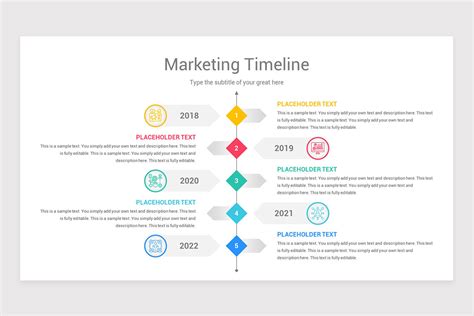 Marketing Timeline PowerPoint Template | Nulivo Market