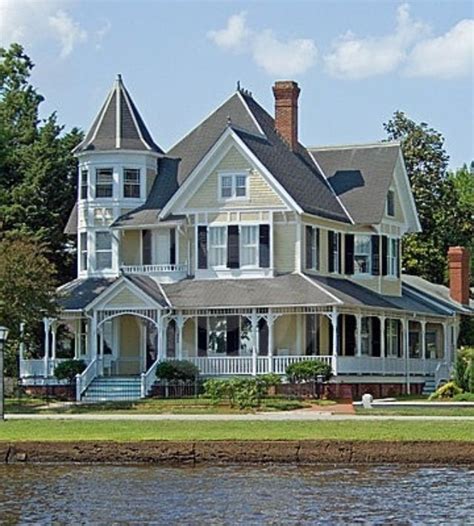 Pin on | h o m e . a r c h i t e c t u r e | | Victorian homes, House wrap around porch, Dream house