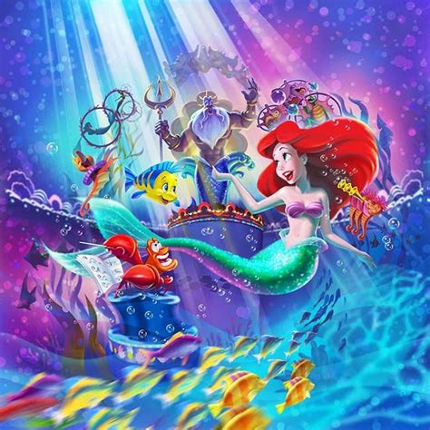 Pin by Joanna S on Disney princesses | Disney art, Disney little mermaids, Disney concept art