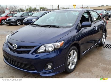 Blue toyota corolla s 2010