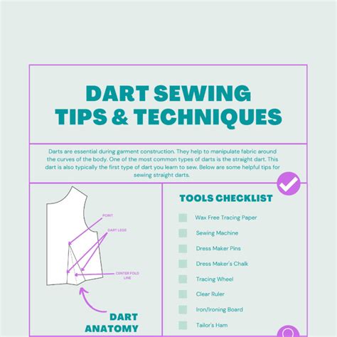 Tips for Sewing Darts