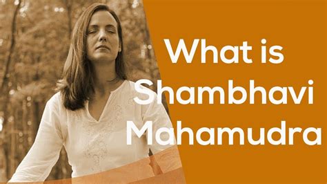 Significance of Shambhavi Mahamudra - Sadhguru | Isha Foundation - YouTube