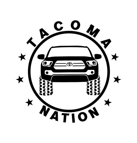 Tacoma Nation Toyota 4x4 Tacoma Toyota Decal Car | Etsy