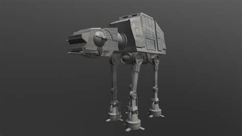 AT-AT Walker - 3D model by paulfioridesign [34c8eb7] - Sketchfab