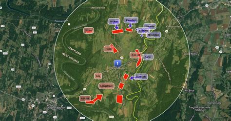 Antietam Battle Map : Scribble Maps