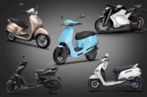 Over 2.25 lakh electric bikes, scooters sold from April to August 2022 ...