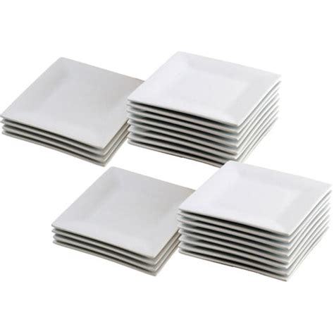 square appetizer plates