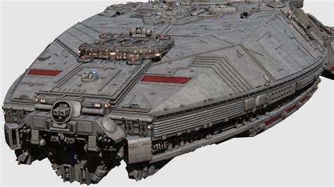 Battlestar Galactica Nova Class 3D model | CGTrader