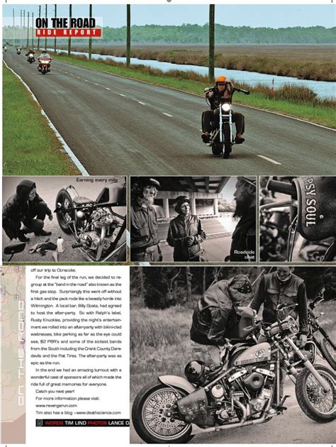 Iron Horse Magazine - Issue 132 - Revenge Run Feature Article - Rusty Knuckles - Motors and ...