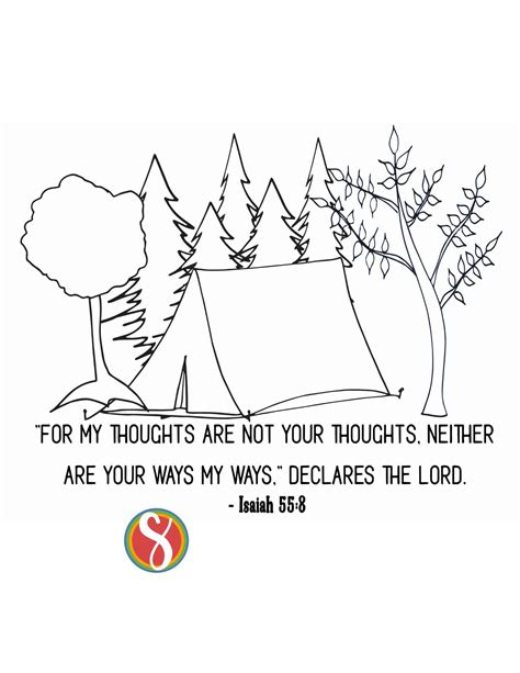 Free Isaiah Verses Coloring Pages — Stevie Doodles