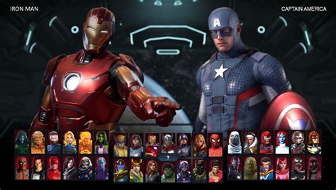 Marvel Fighting Game by NetherRealm - My Roster by DENDEROTTO on DeviantArt