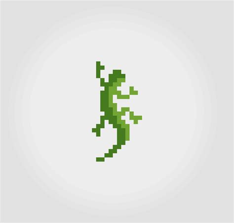 Lizard Pixel Art