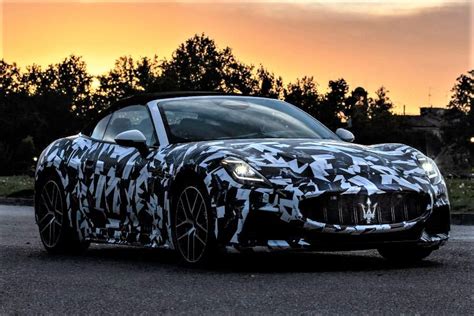 2023 Maserati GranCabrio prototype previewed with first official images