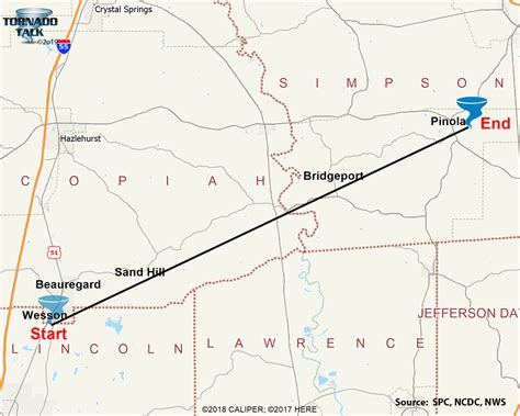 Wesson-Pinola, MS EF2 Tornado – February 15, 2016 – Tornado Talk