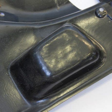 Fiat 126 126P rear interior panels left right black plastic - Oldtimer-shop