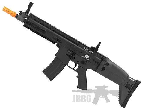 FN Herstal SCAR Airsoft AEG Rifle Black - Just Airsoft Guns