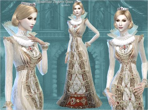 Mythical Dreams Sims 4: Elizabethan Times: Empress Gown