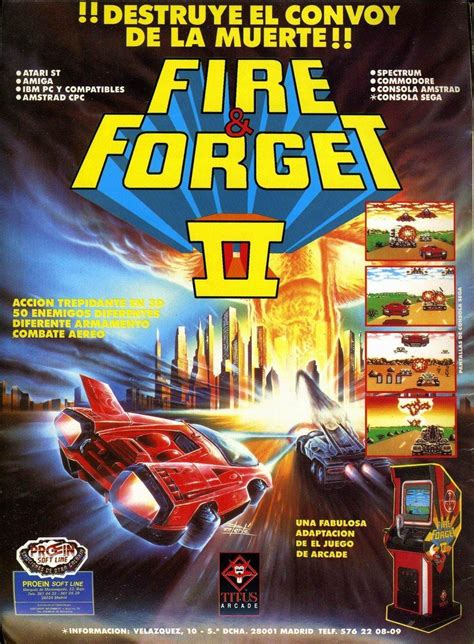 Fire and Forget II [Amstrad ESP]