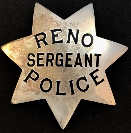 Reno, NV Police Badges