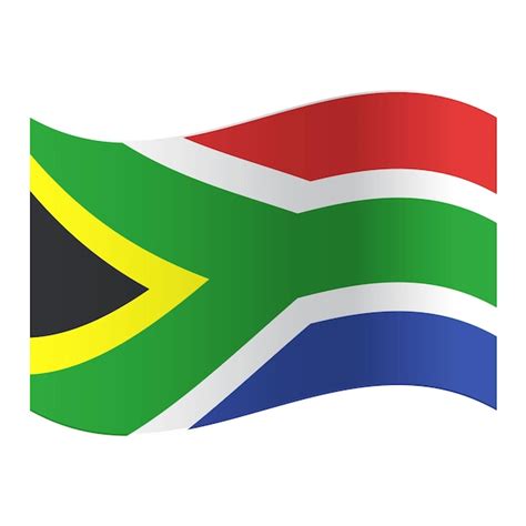 Premium Vector | South africa flag