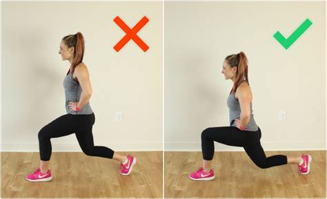 How to Do The Perfect Lunge + Common Mistakes and Variations