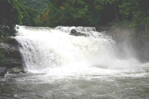 The Athirappilly Falls is situated on the Chalakudy river, which ...