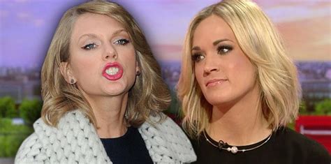 Never-Ending Feud! Taylor Swift Bashes Carrie Underwood For Calvin ...