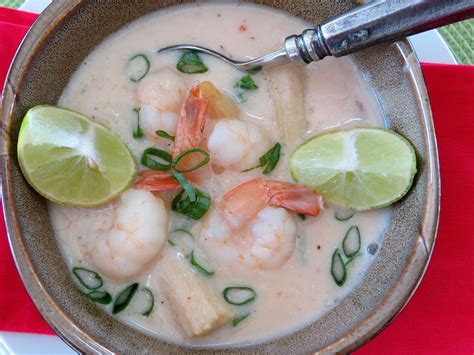 Shrimp Soup with Coconut Milk -- The Frugal Chef | Coconut milk soup, Shrimp soup, Soup