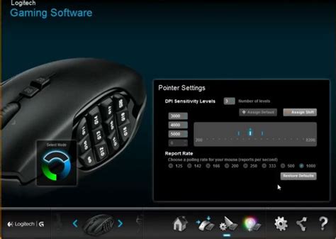 Logitech G600 mmo mouse gaming software Windows 10 & Mac