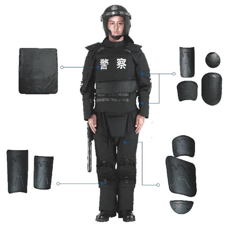 Police Riot Equipment Anti Riot Body Armor Suit - Buy Military Police ...