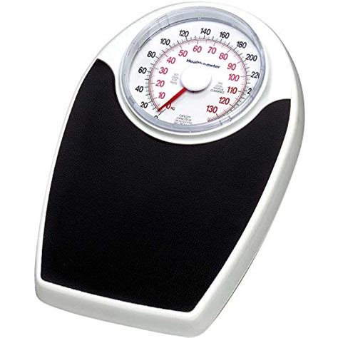 Health O Meter Floor Scale 330 x 1 Pound/150 x 0.5 Kilogram 11-1/2 x 10-3/4 Plat. W/ 6-1/2" Dial ...