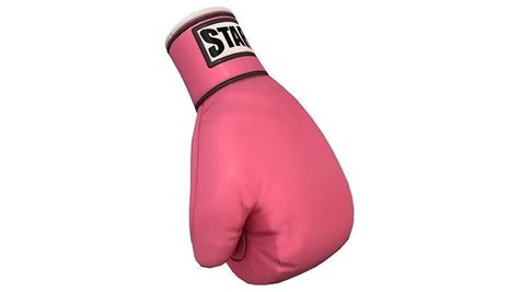 3D model Female Pink Boxing Gloves V2 VR / AR / low-poly | CGTrader