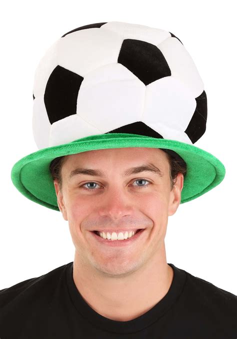 Plush Soccer Ball Costume Hat